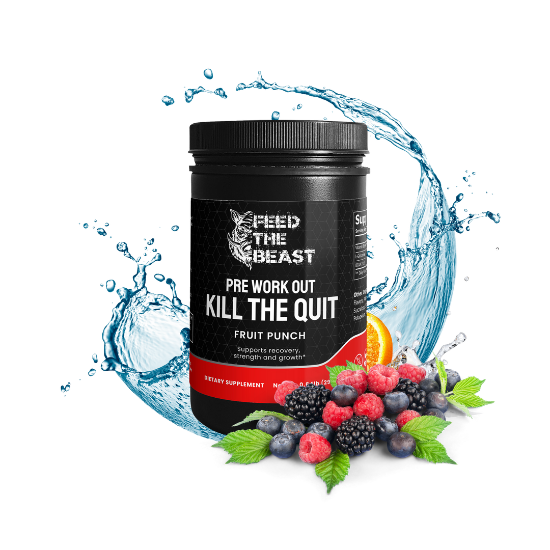 Kill The Quit Pre-Workout Powder (Fruit Punch)